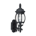 Generation Lighting GL8820012 Black Outdoor Entrance Wall Light