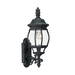 Generation Lighting GL88201EN12 Black Outdoor Entrance Wall Light