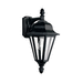 Generation Lighting GL882512 Black Outdoor Entrance Wall Light