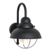 Generation Lighting GL887193S12 Black Outdoor Entrance Wall Light