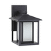 Generation Lighting GL8902997S12 Black Outdoor Entrance Wall Light