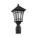 Generation Lighting GL8923112 Black Post Light