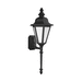 Generation Lighting GL8982312 Black Outdoor Entrance Wall Light