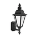 Generation Lighting GL8982412 Black Outdoor Entrance Wall Light