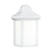Generation Lighting GL8988EN315 White Outdoor Entrance Wall Light