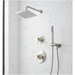 Signature Hardware SIG482798 Brushed Nickel Shower System