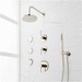 Signature Hardware SIG497997 Polished Nickel Shower System