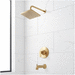 Signature Hardware SIG488282 Brushed Gold Tub & Shower Faucet Trim Kit