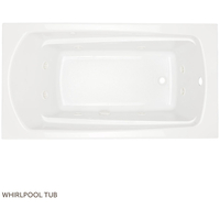  Bradenton 60'' x 32'' Whirlpool Bath - White