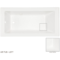  Sitka 60'' x 30'' Whirlpool Bath - White