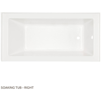 Soaking Tub 60 x 30 x 20-3/4