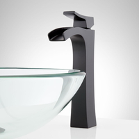  Vilamonte Single Hole Bathroom Faucet - Matte Black