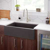 Apron Front Kitchen Sink 33'' x 19-3/4'' x 9''