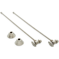  Stop Valve Installation Need - Brushed Nickel
