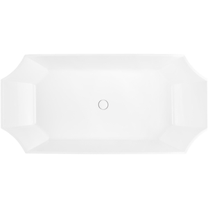 SHROFSR6732WH Rossetti Unique Size Soaking Tub - White