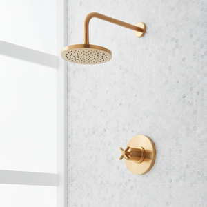 SIG484034 Vassor Shower System Shower Faucet - Brushed Gold
