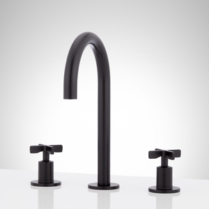 SHWSCVA807MB Vassor 8'' Widespread Bathroom Faucet - Matte Black