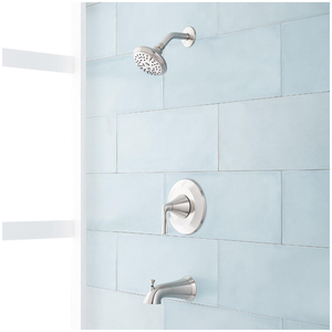 SIG449071 Provincetown One Handle Tub & Shower Faucet - Brushed Nickel