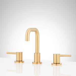SHWSCLE808BG Lexia 8'' Widespread Bathroom Faucet - Brushed Gold