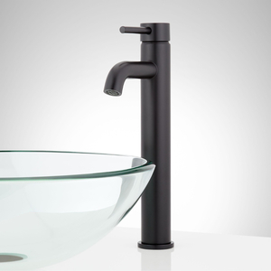 SHWSCLE107LMB Lexia Vessel Filler Bathroom Faucet - Matte Black