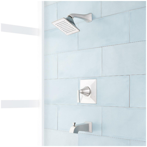 SIG449075 Vilamonte One Handle Tub & Shower Faucet - Brushed Nickel