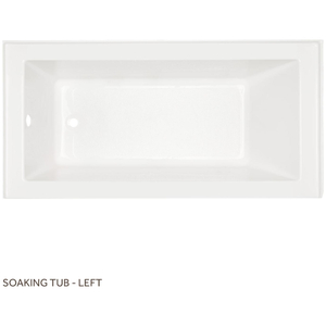 SHSKS6030LWH Sitka 60'' x 30'' Soaking Tub - White