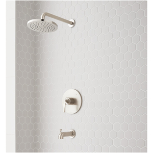 SIG478462 Gunther Tub & Shower Faucet Trim Trim Kit - Brushed Nickel