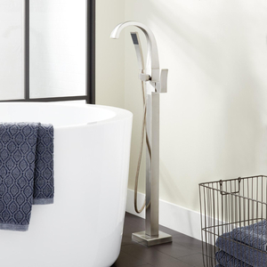 SIG448472 Vilamonte Freestanding Tub Faucet - Brushed Nickel