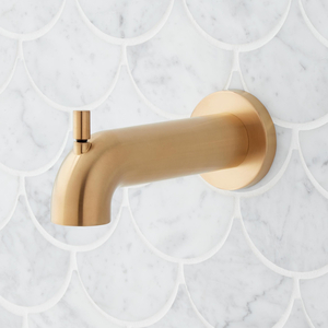 SHTS73BG Lexia Wall Mount Whirlpool Faucet Tub Faucet - Brushed Gold