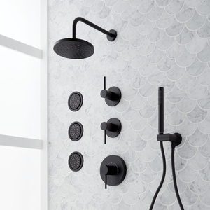 SIG483786 Lexia Shower System Shower Faucet - Matte Black