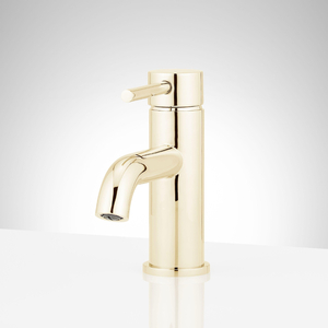 SHWSCLE107PB Lexia Single Hole Bathroom Faucet - Polished Brass