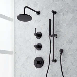 SIG483774 Lexia Shower System Shower Faucet - Matte Black