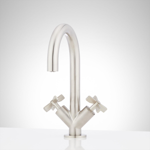 SHWSCVA107ZBN Vassor Single Hole Bathroom Faucet - Brushed Nickel