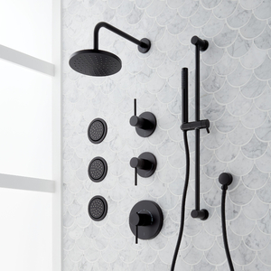 SIG483791 Lexia Shower System Shower Faucet - Matte Black