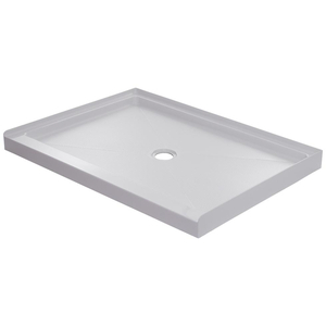SHSB4834WH Single Threshold 48'' and Larger Shower Base - White