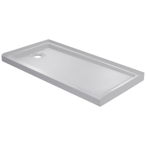 SHSB6032LWH Single Threshold 48'' and Larger Shower Base - White