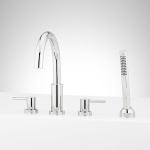 SIG559326 Lexia Deck Mount With Handshower Tub Faucet - Chrome