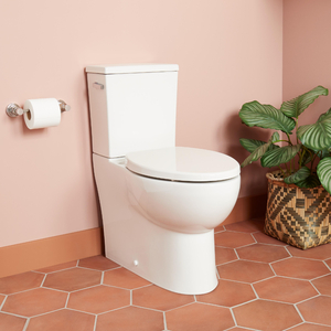 SIG559448 Lavrik Two Piece Toilet - White