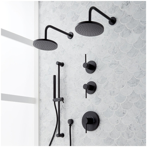 SIG483782 Lexia Shower System Shower Faucet - Matte Black