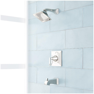 SIG449078 Vilamonte One Handle Tub & Shower Faucet - Polished Nickel