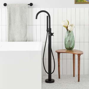 SIG484049 Vassor Freestanding Tub Faucet - Matte Black
