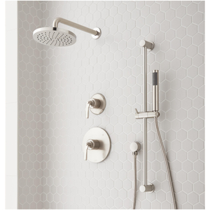 SIG478468 Gunther Shower System Shower Faucet - Brushed Nickel