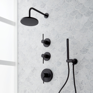 SIG483770 Lexia Shower System Shower Faucet - Matte Black