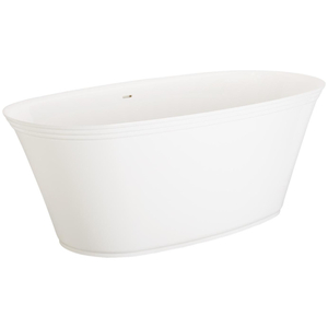 SHDOFS6731WH Doric Unique Size Soaking Tub - White
