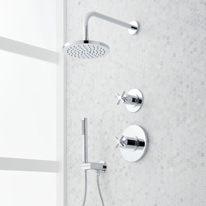 SIG484043 Vassor Shower System Shower Faucet - Chrome
