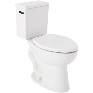 SIG559437 Lavrik Two Piece Toilet - White