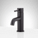 Signature Hardware SHWSCLE107MB Matte Black Single Hole Bathroom Sink Faucet