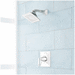 Signature Hardware SIG449057 Polished Chrome Single Handle Shower Faucet