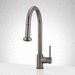Signature Hardware SHXCRD107GM Gunmetal Pull-Out Spray Kitchen Faucet
