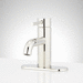Signature Hardware SIG483801 Polished Nickel Single Hole Bathroom Sink Faucet